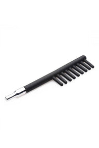 Thumbnail for XR Brands - Zeus - Extreme Twilight Comb E-Stim Attachment - Black - Stag Shop