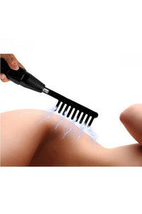 Thumbnail for XR Brands - Zeus - Extreme Twilight Comb E-Stim Attachment - Black - Stag Shop