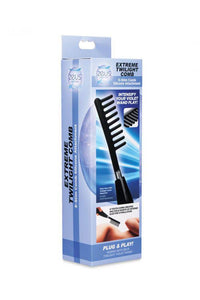 Thumbnail for XR Brands - Zeus - Extreme Twilight Comb E-Stim Attachment - Black - Stag Shop