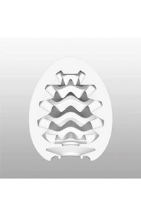 Thumbnail for Tenga - Egg - Wavy - Cooling Textured Egg Masturbator - Stag Shop