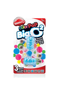 Thumbnail for Screaming O - ColourPop - The Big O 2 - Dual Vibrating Cock Ring - Assorted - Stag Shop