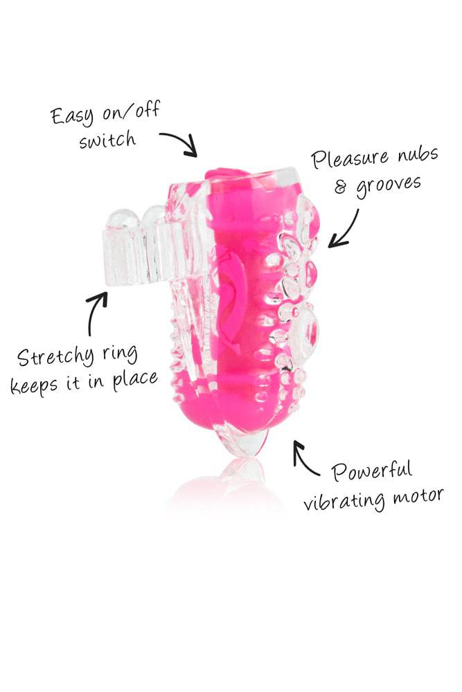 Screaming O - ColourPop Quickie - LingO - Disposable Vibrating Tongue Ring - Stag Shop