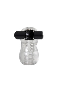 Thumbnail for Zero Tolerance - Crackle Vibrating Stroker - Clear - Stag Shop