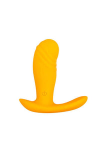 Thumbnail for Evolved - Creamsicle Butt Plug & Remote - Orange - Stag Shop