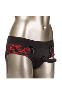 Thumbnail for Cal Exotics - Scandal - Crotchless Pegging Panty Set - Stag Shop