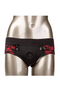 Thumbnail for Cal Exotics - Scandal - Crotchless Pegging Panty Set - Stag Shop