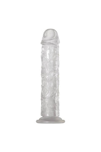 Thumbnail for Adam & Eve - Crystal Clear 8 Inch Dong - Clear - Stag Shop