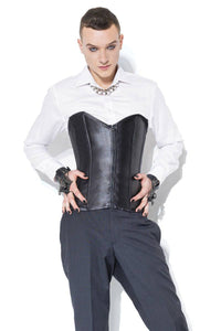 Thumbnail for Coquette - D9351 - Matte Metal Boned Corset - Stag Shop