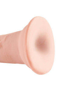 Thumbnail for Pipedream - King Cock Plus - Triple Density Realistic Dildo - 5 Inch - Beige - Stag Shop