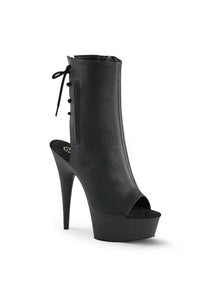 Thumbnail for Pleaser USA - Delight 6 Inches Pleather Stiletto Boot - Black - Stag Shop