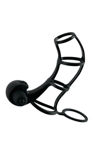 Thumbnail for Pipedream - Fantasy X-tensions - Deluxe Silicone Power Cage - Vibrating Cock Cage - Stag Shop