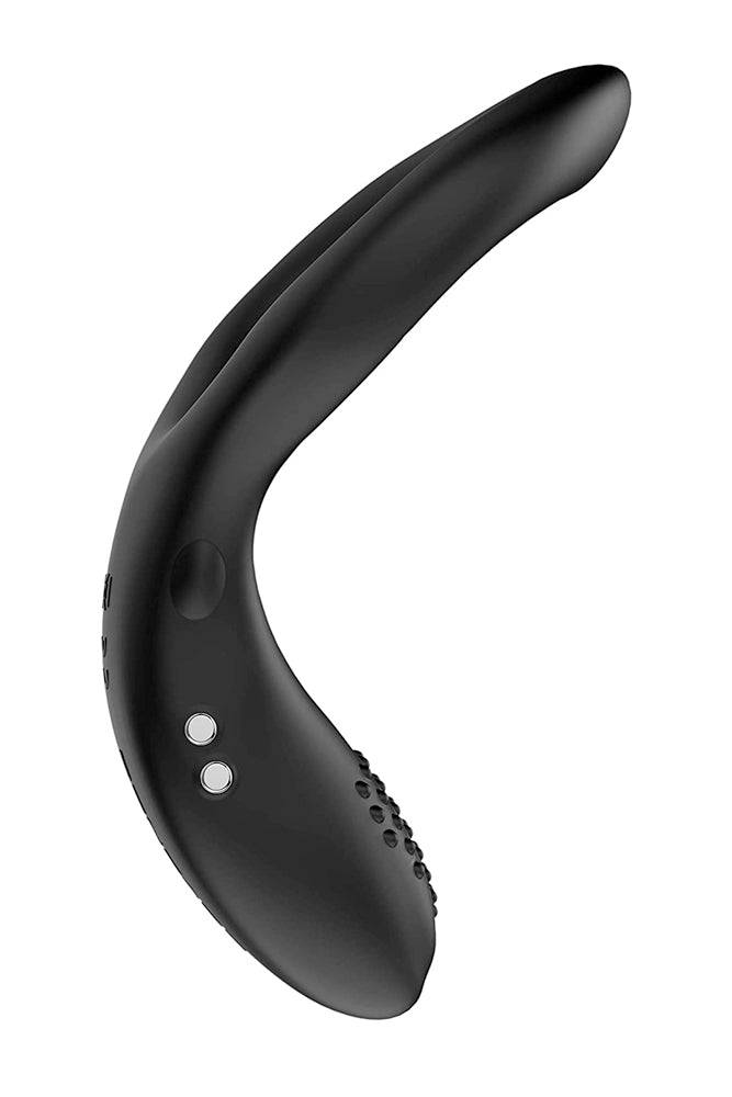 Lovense - Diamo Bluetooth Vibrating Cock Ring - Black - Stag Shop