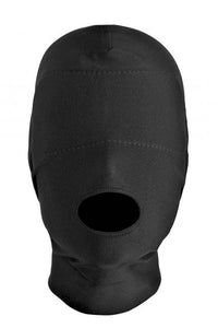 Thumbnail for XR Brands - Master Series - Disguise - Open Mouth Hood with Padded Blindfold - Stag Shop
