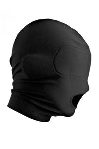 Thumbnail for XR Brands - Master Series - Disguise - Open Mouth Hood with Padded Blindfold - Stag Shop