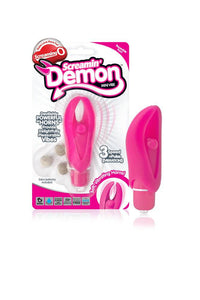 Thumbnail for Screaming O - Screamin' Demon - Vibrating Bullet with Textured Sleeve - Stag Shop
