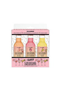 Thumbnail for Doc Johnson - GoodHead - Cocktail Delights Flavored Warming Gels - 3 Pack - Stag Shop