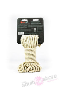 Thumbnail for Kink By Doc Johnson - Bind & Tie - Hemp Bondage Rope - 30ft - Stag Shop