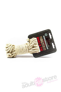 Thumbnail for Kink By Doc Johnson - Bind & Tie - Hemp Bondage Rope - 30ft - Stag Shop