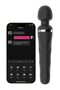 Thumbnail for Lovense - Domi 2 Bluetooth Mini Massage Wand - Black - Stag Shop