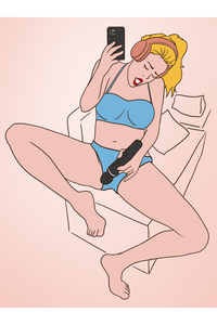 Thumbnail for Lovense - Domi 2 Bluetooth Mini Massage Wand - Black - Stag Shop