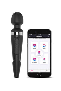 Thumbnail for Lovense - Domi Bluetooth Massage Wand - Black - Stag Shop