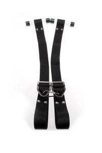 Thumbnail for Pipedream - Command by Sir Richard's - Bondage Door Cuffs - Black - Stag Shop