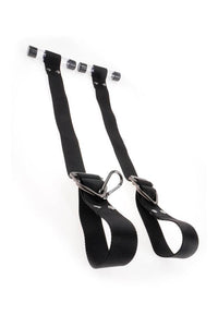 Thumbnail for Pipedream - Command by Sir Richard's - Bondage Door Cuffs - Black - Stag Shop