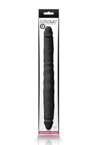 Thumbnail for NS Novelties - Colours - Double Pleasure Double Ended Dildo - Black - Stag Shop
