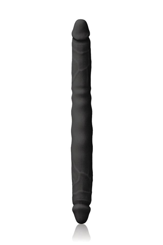 NS Novelties - Colours - Double Pleasure Double Ended Dildo - Black - Stag Shop