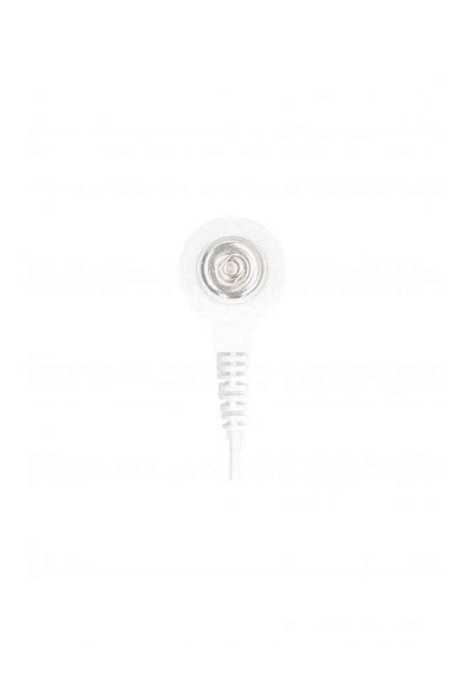 Shots Toys - Electroshock - E-Stim Pad Kit - White - Stag Shop