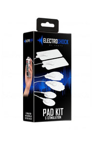 Thumbnail for Shots Toys - Electroshock - E-Stim Pad Kit - White - Stag Shop