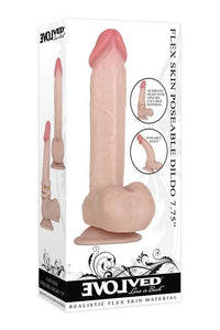 Thumbnail for Evolved - Flex Skin Poseable Dildo - 7.75 Inch - Light - Stag Shop