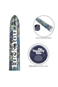 Thumbnail for Cal Exotics - Naughty Bits - 'Fuck You' Vibrator - Stag Shop