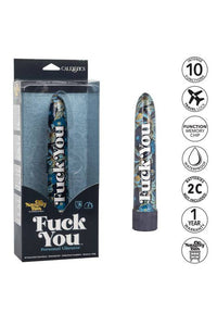 Thumbnail for Cal Exotics - Naughty Bits - 'Fuck You' Vibrator - Stag Shop