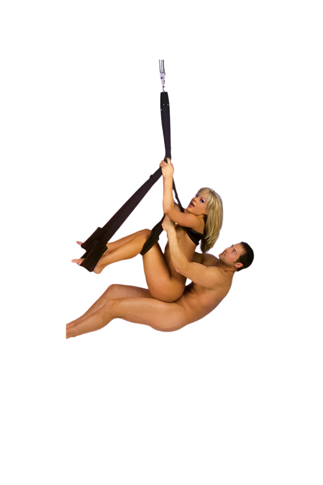 Pipedream - Fetish Fantasy - Fantasy Sex Swing - Black - Stag Shop