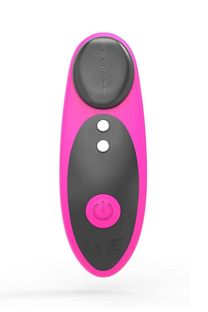Lovense - Ferri Wearable Bluetooth Panty Vibrator - Black/Pink - Stag Shop