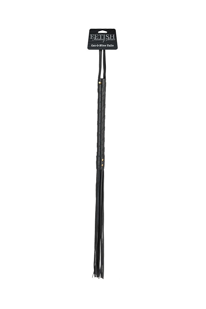 Pipedream - Fetish Fantasy Limited Edition - Cat-O-Nine Tails Flogger - Black - Stag Shop
