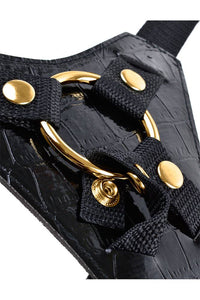 Thumbnail for Pipedream - Fetish Fantasy Gold  - Designer Strap-on Set - Black - Stag Shop
