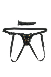Thumbnail for Pipedream - Fetish Fantasy Gold  - Designer Strap-on Set - Black - Stag Shop
