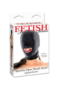 Thumbnail for Pipedream - Fetish Fantasy - Spandex Open Mouth Hood - Black - Stag Shop