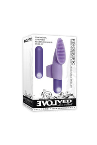 Thumbnail for Evolved - Fingerific Finger Vibrator - Purple - Stag Shop