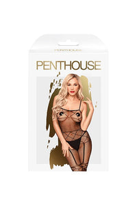 Thumbnail for Penthouse Lingerie - Firecracker Bodystocking - Black - Stag Shop
