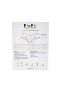 Thumbnail for Sportsheets - EM.EX. - Fit Boxer Brief Harness - Black - Stag Shop