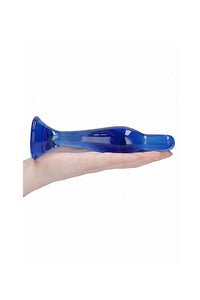 Thumbnail for Shots Toys - Chrystalino - Flask Glass Dildo - Blue - Stag Shop