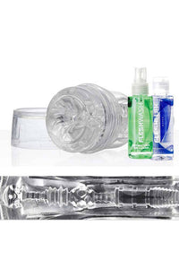 Thumbnail for Fleshlight - GO - Torque Ice Combo Pack- Anal Male Masturbator - Clear - Stag Shop