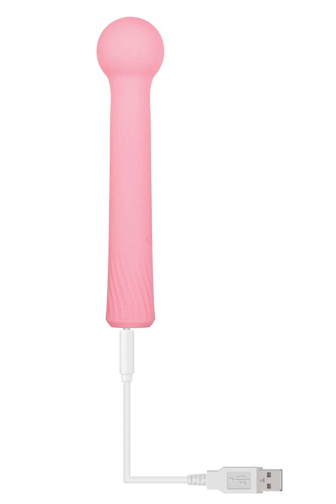 Evolved - Gender X - Flexi Wand Vibrator - Pink - Stag Shop