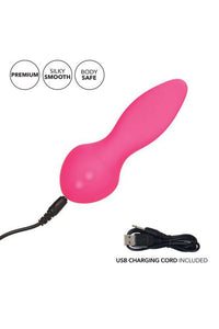 Thumbnail for Cal Exotics - Mini Marvels - Silicone Marvelous Flicker Vibrator - Pink - Stag Shop