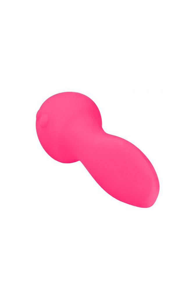Cal Exotics - Mini Marvels - Silicone Marvelous Flicker Vibrator - Pink - Stag Shop