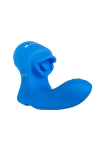 Thumbnail for Evolved - Gender X - Flick It Finger Vibrator - Blue - Stag Shop