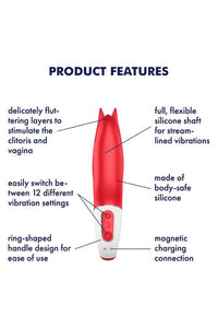 Thumbnail for Satisfyer - Power Flower Vibrator - Pink - Stag Shop